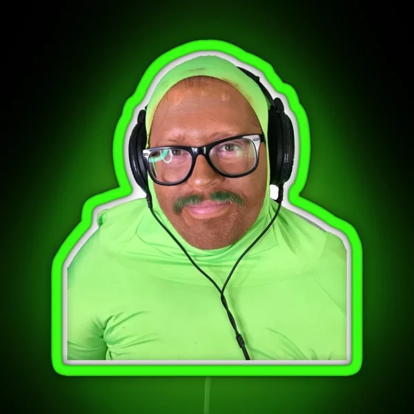 Paymoneywubby Cursed Meme RGB Neon Sign
