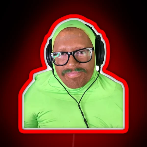 Paymoneywubby Cursed Meme RGB Neon Sign