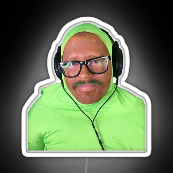 Paymoneywubby Cursed Meme RGB Neon Sign