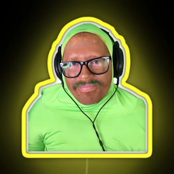 Paymoneywubby Cursed Meme RGB Neon Sign