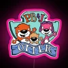 Color Changing RGB Led Sign with Peanut Butter Jelly Otter Logo