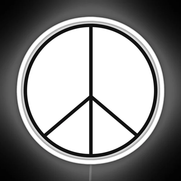 Peace RGB Neon Sign