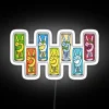 Vibrant Neon Sign Adds Whimsical Touch to Home Decor Spaces