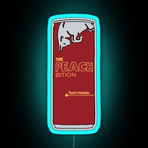 Peach Edition Aesthetic RGB Neon Sign