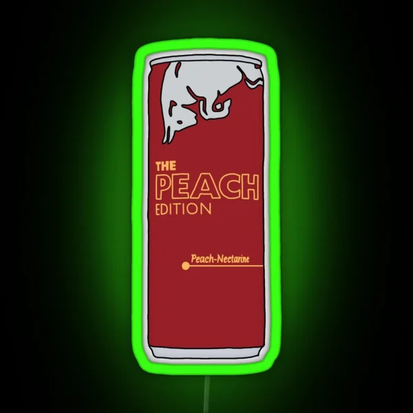 Peach Edition Aesthetic RGB Neon Sign