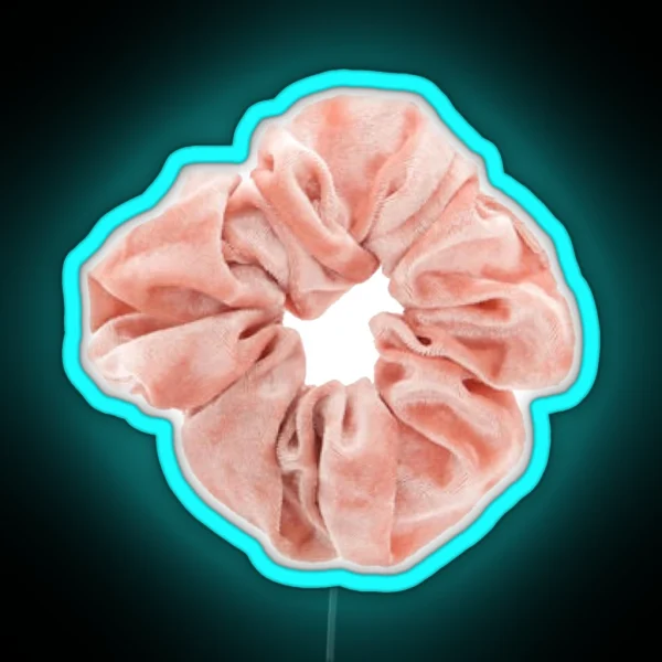 Peach Scrunchie RGB Neon Sign