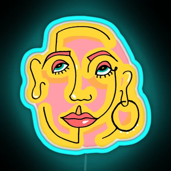 PEACHY RGB Neon Sign