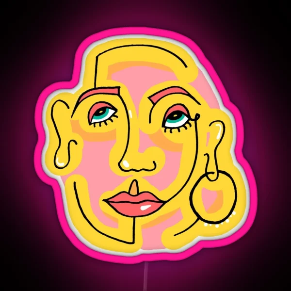 PEACHY RGB Neon Sign