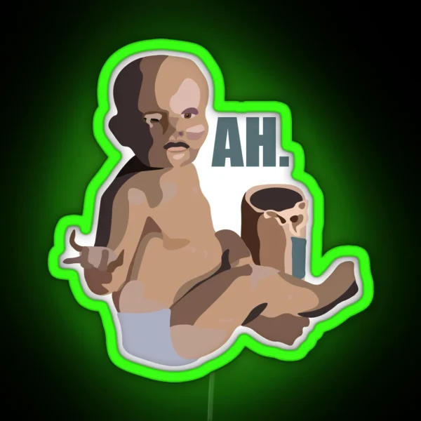 Peanut Butter Baby RGB Neon Sign