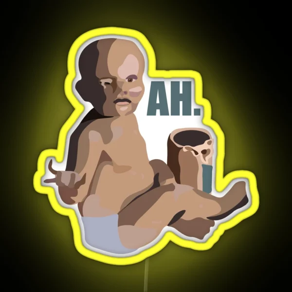 Peanut Butter Baby RGB Neon Sign