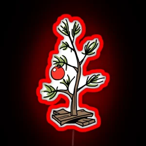 Peanuts Christmas Tree RGB Neon Sign