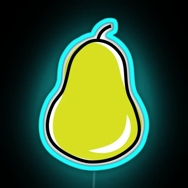 Pear RGB Neon Sign