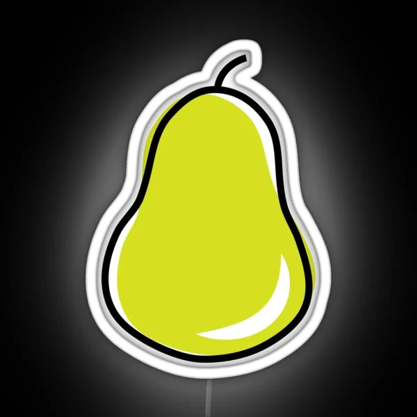 Pear RGB Neon Sign