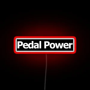 Pedal Power Bike Led Black RGB Neon Sign