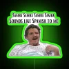 Vibrant Pedro Pascal Inspired RGB Neon Sign for Home Decor
