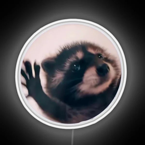 Pedro Raccoon RGB Neon Sign