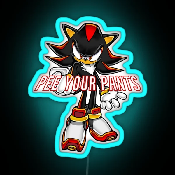 Pee Your Pants RGB Neon Sign