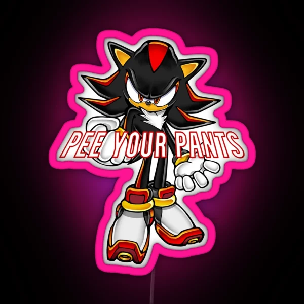 Pee Your Pants RGB Neon Sign
