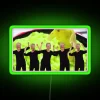 RGB Neon Wall Sign Quote Peel the Avocado Song Meme