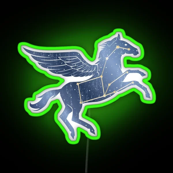 Pegasus RGB Neon Sign