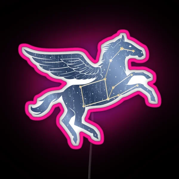 Pegasus RGB Neon Sign