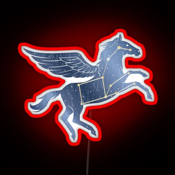 Pegasus RGB Neon Sign