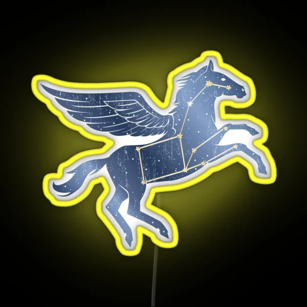 Pegasus RGB Neon Sign
