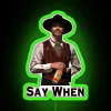 Doc Holliday's legendary whisky bottle with a bold neon twist.