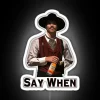 Western themed whiskey decor with colorful RGB LED neon accents