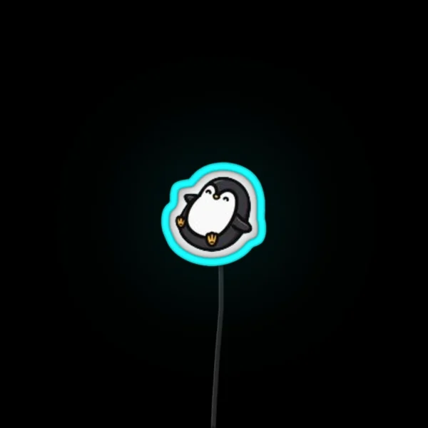 Penguin RGB Neon Sign