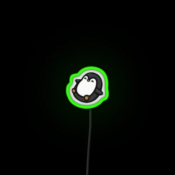Penguin RGB Neon Sign