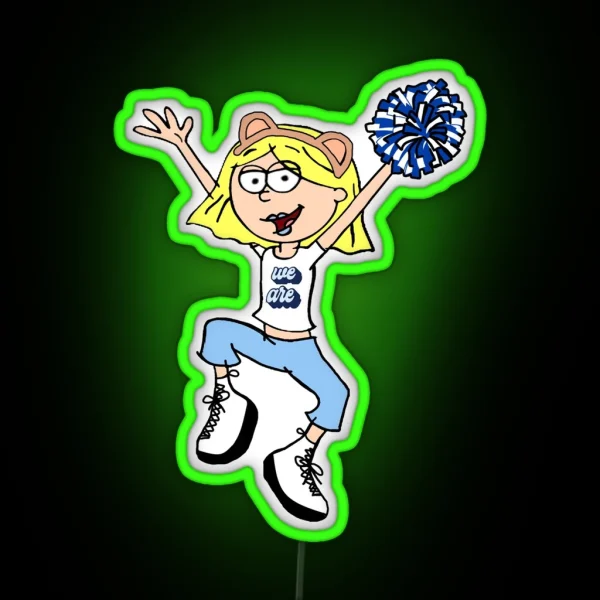 Penn State Lizzie Mcguire RGB Neon Sign