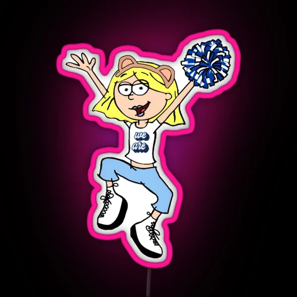 Penn State Lizzie Mcguire RGB Neon Sign