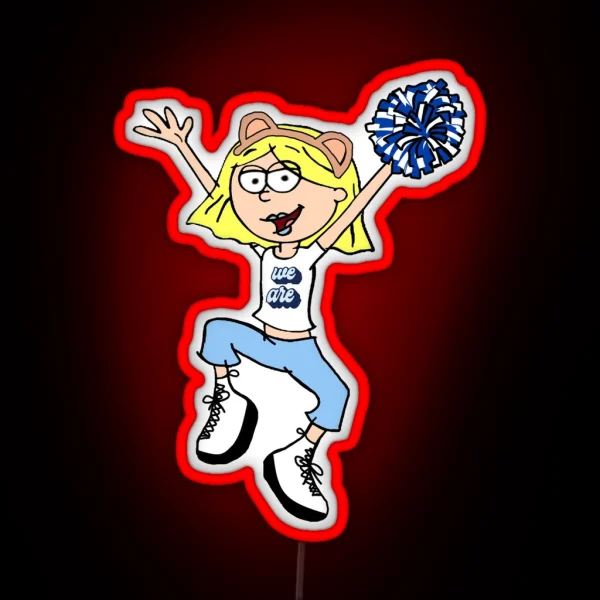 Penn State Lizzie Mcguire RGB Neon Sign
