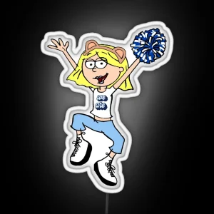 Penn State Lizzie Mcguire RGB Neon Sign