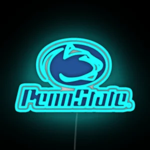 Penn State Logo RGB Neon Sign