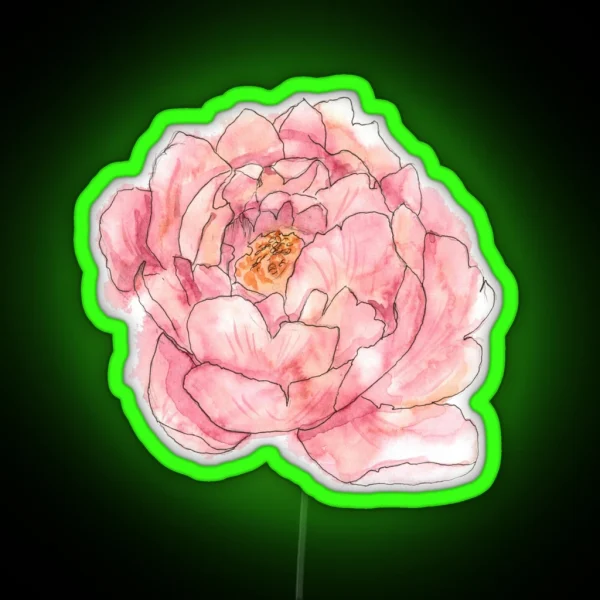 Peony RGB Neon Sign