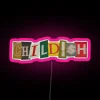Customizable RGB Neon Sign for Fans of Donald Glover's Acting Career