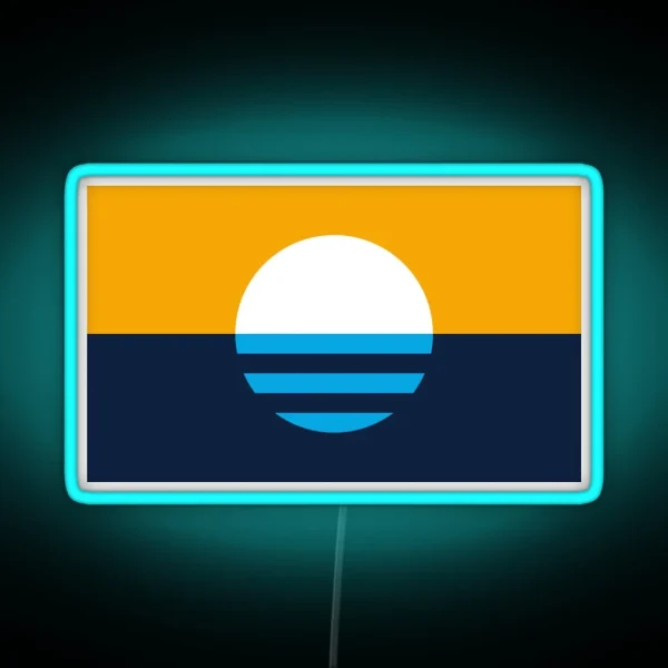 People S Flag Of Milwaukee RGB Neon Sign