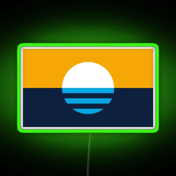 People S Flag Of Milwaukee RGB Neon Sign