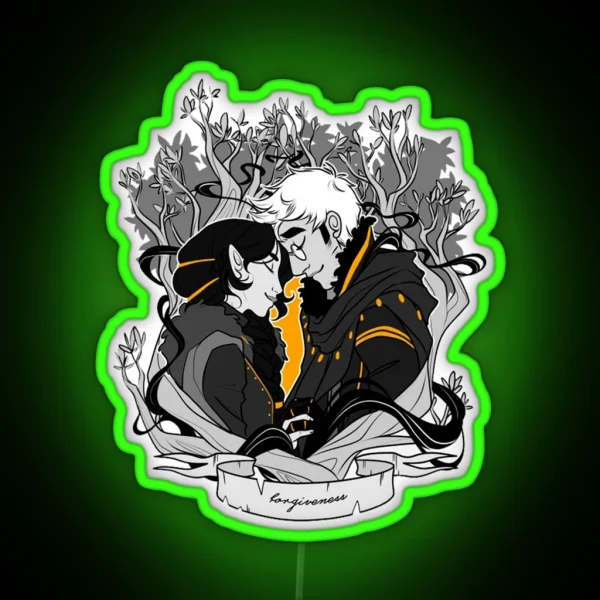 Percy And Love RGB Neon Sign