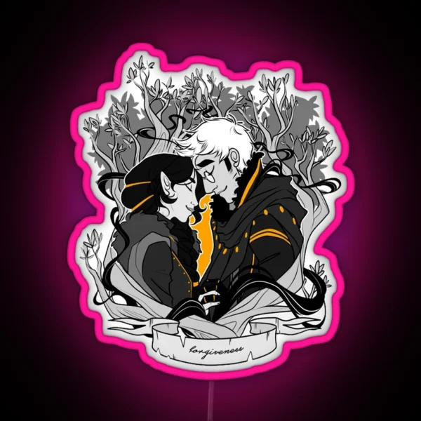 Percy And Love RGB Neon Sign