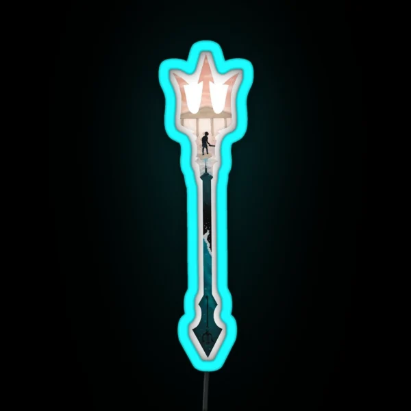 Percy Jackson Trident RGB Neon Sign