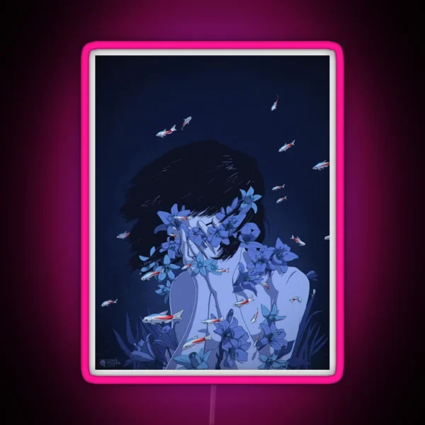 Perfect Blue RGB Neon Sign