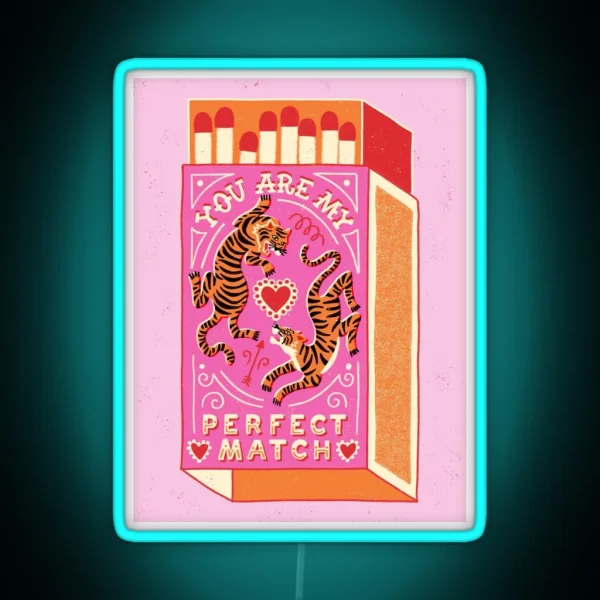 Perfect Match RGB Neon Sign