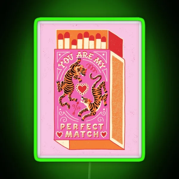 Perfect Match RGB Neon Sign