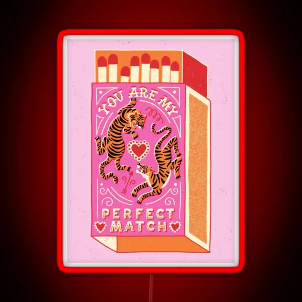 Perfect Match RGB Neon Sign