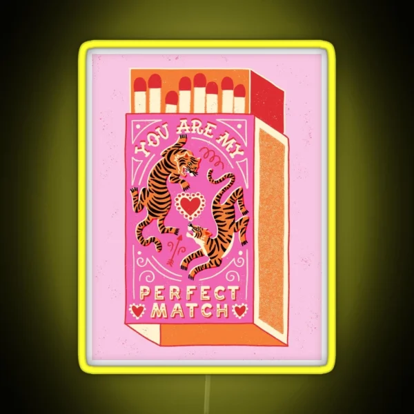 Perfect Match RGB Neon Sign