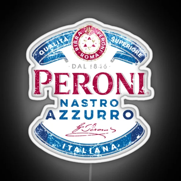 Peroni Nastro Azzurro Italy RGB Neon Sign