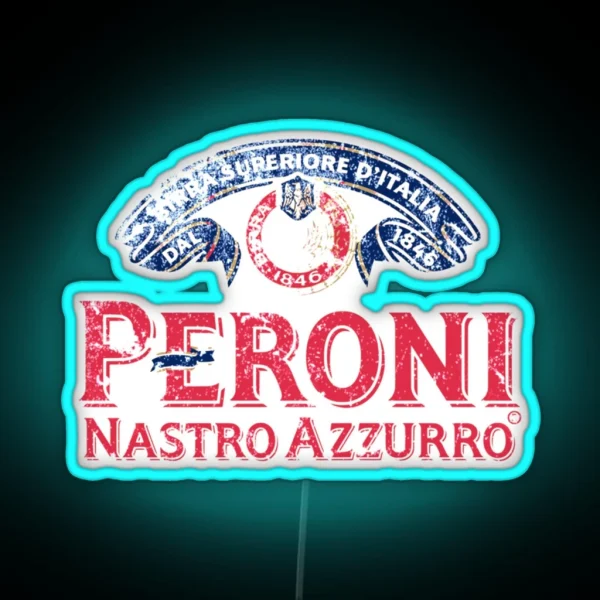 Peroni Nastro Azzurro Italy RGB Neon Sign